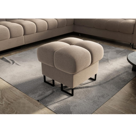 PUFA ASPEN 70x70 CM - Wybierz własny kolor - Galeria tkanin poniżej