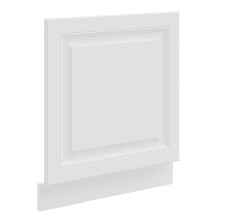 Dvířka na myčku s panelem STELLO - ZM 570x596, Bílá/Bílá