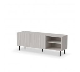 Tv komód PAXOS RTV-1, kasmír/fekete