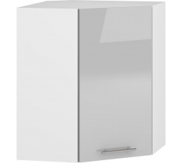 Sarokszekrény VENTO GN-60/72, világosszürke