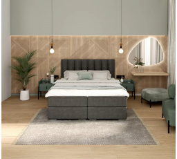 Łóżko kontynentalne LINCOLN - 180x200