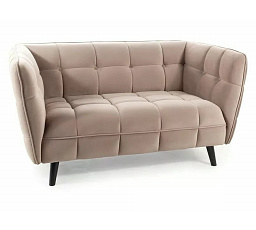 CASTELLO 2 VELVET kanapé, Bézs Bluvel 40/Wenge