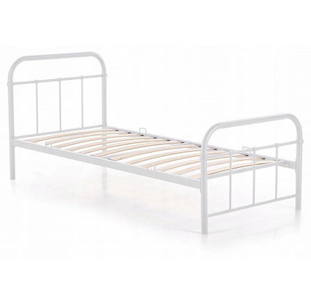 Łóżko Metalowe PABLO 90x200 Białe