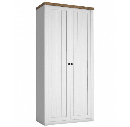 PROVENCE S2D szekrény, Andersen fenyő + Lefkas tölgy