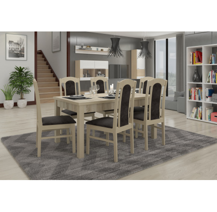 RODOS 53 Sonoma asztal és szék készlet