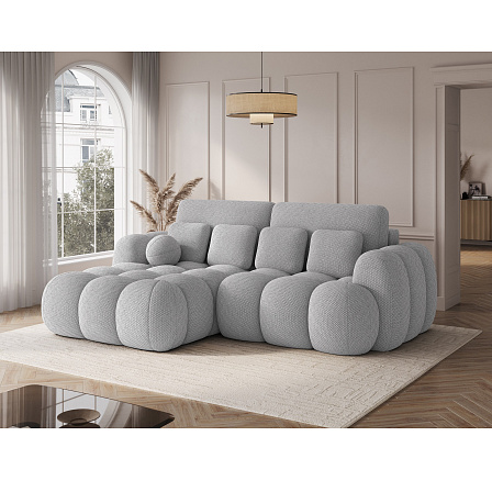 Covelion sarokkanapé ágy tárolóval, szürke bársony, bal oldali Calmora 04 193x60 Bal 1 Covelion sarokkanapé ágy tárolóval, szürke bársony, bal oldali Calmora 04 193x60 Bal 1