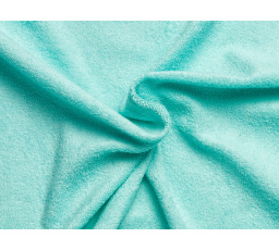 Froté prostěradlo tyrkysové 160x200