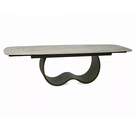 Étkezőasztal - CASABLANCA Kerámia, Bézs Mont Blanc / Réz