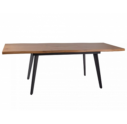 FRESNO étkezőasztal 150, Tölgy/Fekete