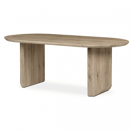 Jídelní stůl 200x100cm, mdf, dub san remo, HT-W1578 SRE