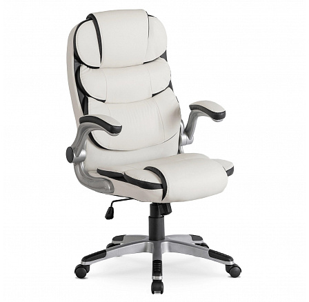 Fotel Obrotowy LIVERPOOL Biały Ekoskóra