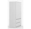 SOLO ruhásszekrény - 4D2S, Fehér Matt