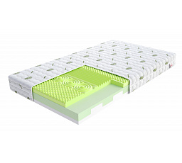 Polyuretanová matrace ADRIANO, Aloevera, 80x180 cm