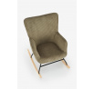 Hintaszék BELMIRO, Olívazöld