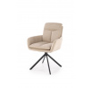 Forgó étkezőszék K536, Bézs/Fekete