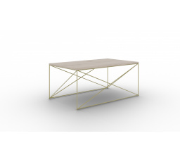 Dante dohányzóasztal Arany+Sonoma