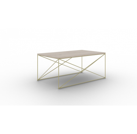 Dante dohányzóasztal Arany+Sonoma