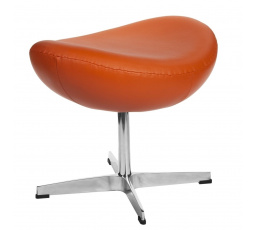 Egg lábtartó narancssárga bőr TP