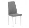 Jídelní židle, šedá, látka, DCL-379 GREY2