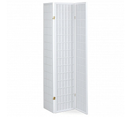 Paraván, masiv, bílá, EF-E803 WT
