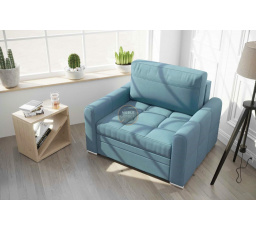 FOTEL VERONA 105 CM - Odcienie niebieskiego