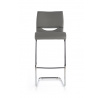 H87 bárszék, fehér/szürke