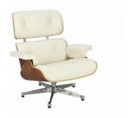 VIP szék fehér/dió/ezüst alap TP