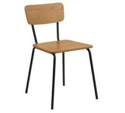 Peru szék tölgy/fekete