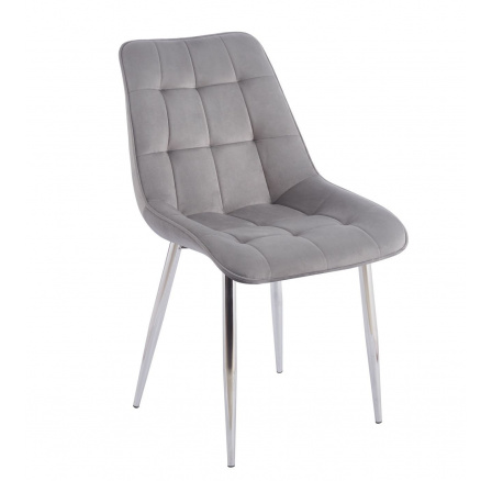 ELŐVÉTEL -15% 02-ig.03 ! Velvet szék - Riviera 91 szürke J262-1 (S) ELŐVÉTEL -15% 02-ig.03 ! Velvet szék - Riviera 91 szürke J262-1 (S)