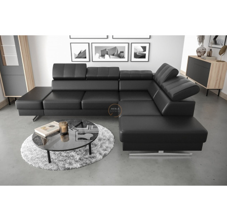 NAROŻNIK EMPORIO 225x300 SKÓRA NATURALNA - prawa , Skóry naturalne - Wybierz swój kolor