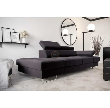 SOFA GALAXY II SZEZLONG 235 CM - Odcienie grafitu , Szezlong po lewej - lewa strona SOFA GALAXY II SZEZLONG 235 CM - Odcienie grafitu , Szezlong po lewej - lewa strona