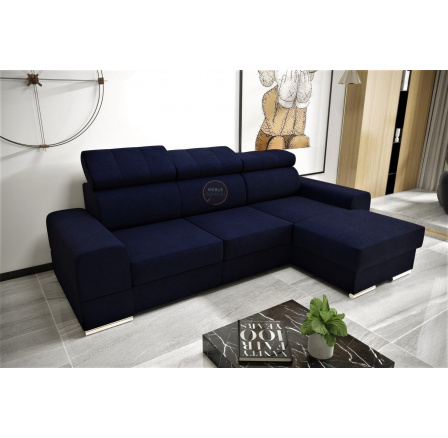 NAROŻNIK ROYAL MINI 260×160 - prawa , Odcienie granatu