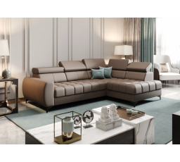 NAROŻNIK PORTO MINI SKÓRA NATURALNA 170x255 CM - prawa , Skóry naturalne - Wybierz swój kolor