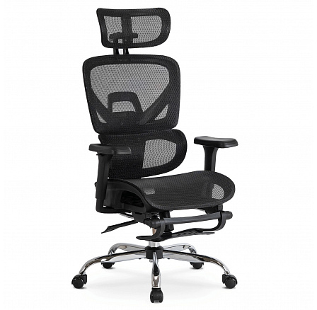 Fotel Obrotowy KAIR Ergonomiczny Czarny