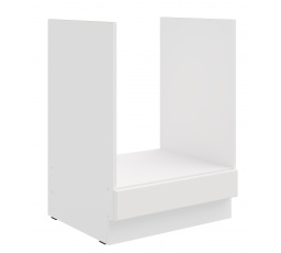 Dolní skřínka STELLO - 60 D GAZ BB, Bílá/Bílá