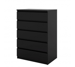 Komoda SIMPLICITY 231, Černý mat