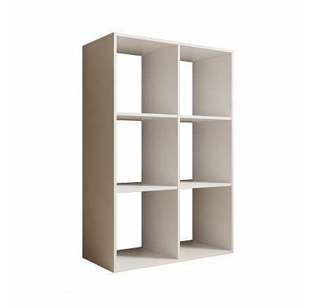 Lenti 2x3 Polc Fehér+Fehér Lenti 2x3 Polc Fehér+Fehér