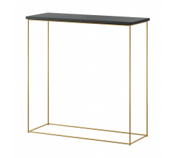 Milánó konzol Arany+Fekete
