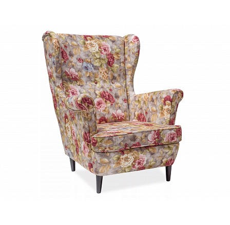 LORD CORAL fotel, szövet wm 25/wenge