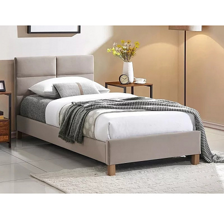 SIERRA Velvet ágy, 90x200 cm, Bézs Bluvel 28