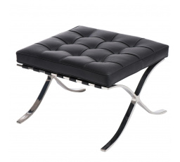 BA1 lábtartó fekete természetes bőr