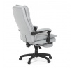Kancelářské křeslo, synchronní mechanismus, stříbrná látka, KA-Y350 SIL