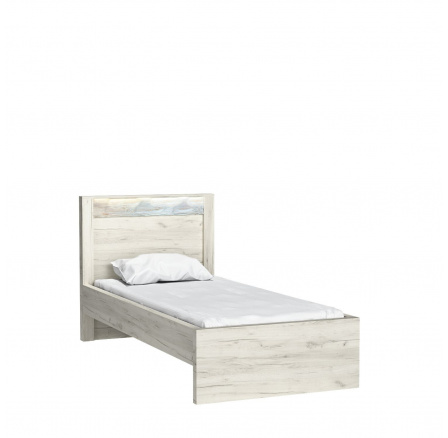 INDIANAPOLIS I20 ágy fehér Kraft