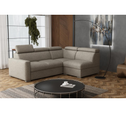 Sedací souprava Petrit VII pravá Aragon hnědošedá