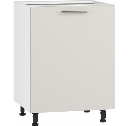 VENTO D-60/82 alsó konyhaszekrény, kasmír