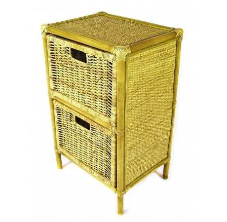 Ratanová komoda 2 zásuvky ratan FL