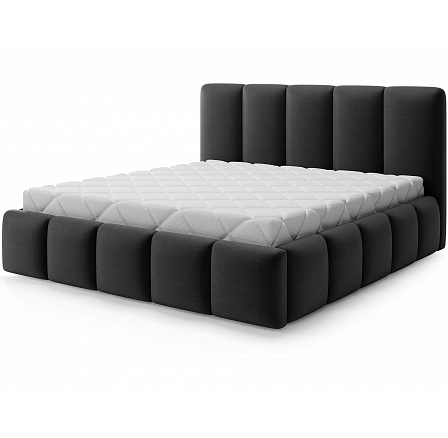 Bed Edvige+ wooden frame 180x200 Monolith 97 Not applicable 1
