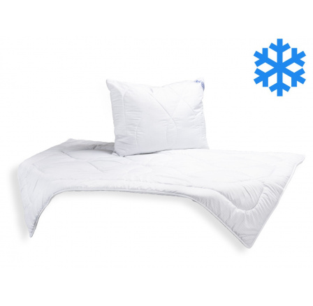 Zimní SET AntiStress, přikrývka 140x200cm 1300g + polštář 70x90cm 900g UNICO® zip