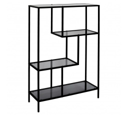 Edison fekete polc M