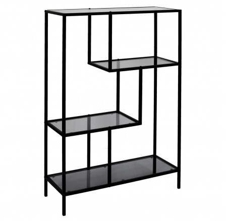 Edison fekete polc M